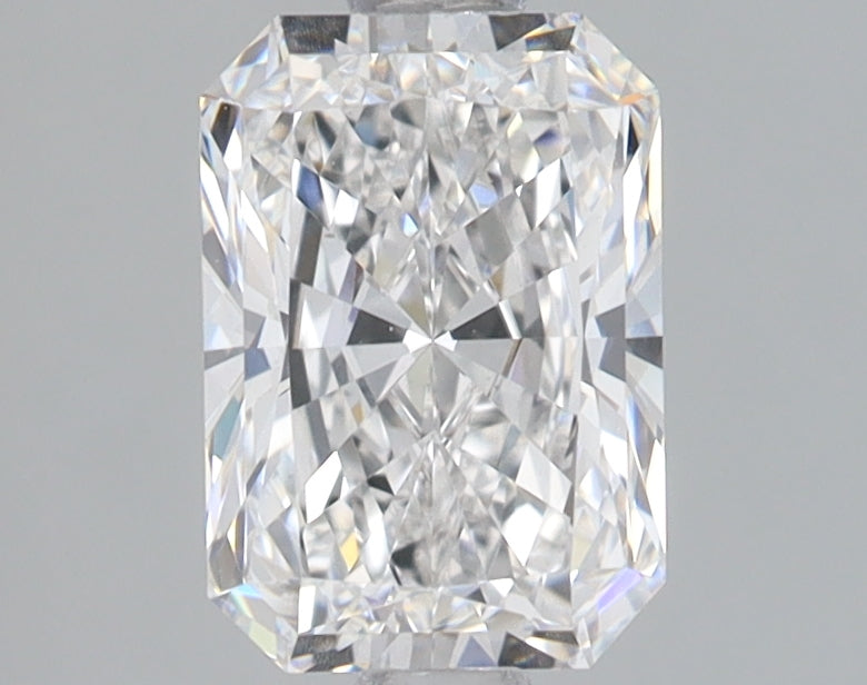 1.54 Carat Radiant Lab Diamond with  Cut Diamond in 14KT  view 1
