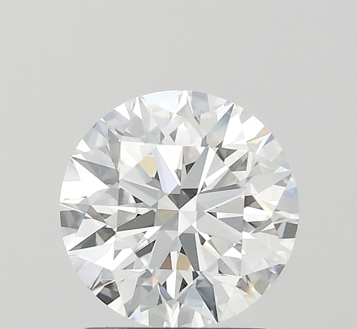 1.68 Carat Round Lab Diamond with  Cut Diamond in 14KT  view 1
