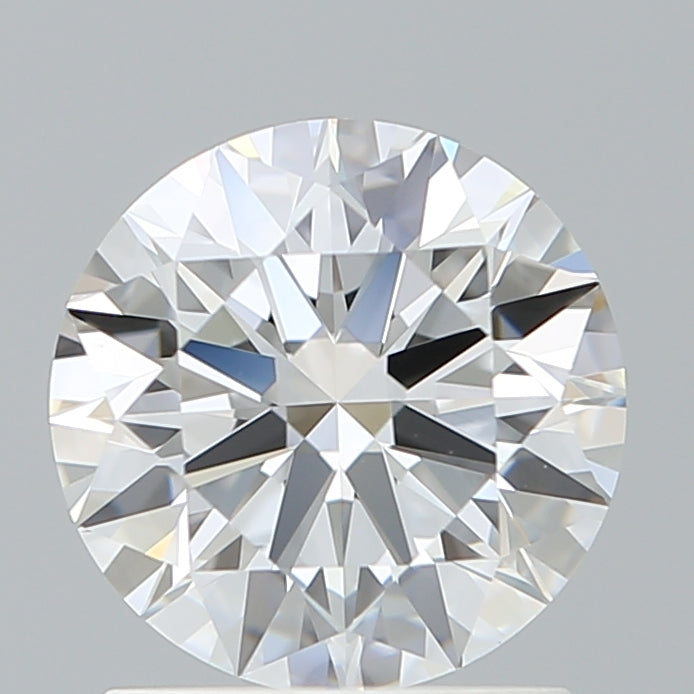 1.45 Carat Round Lab Diamond with  Cut Diamond in 14KT  view 1
