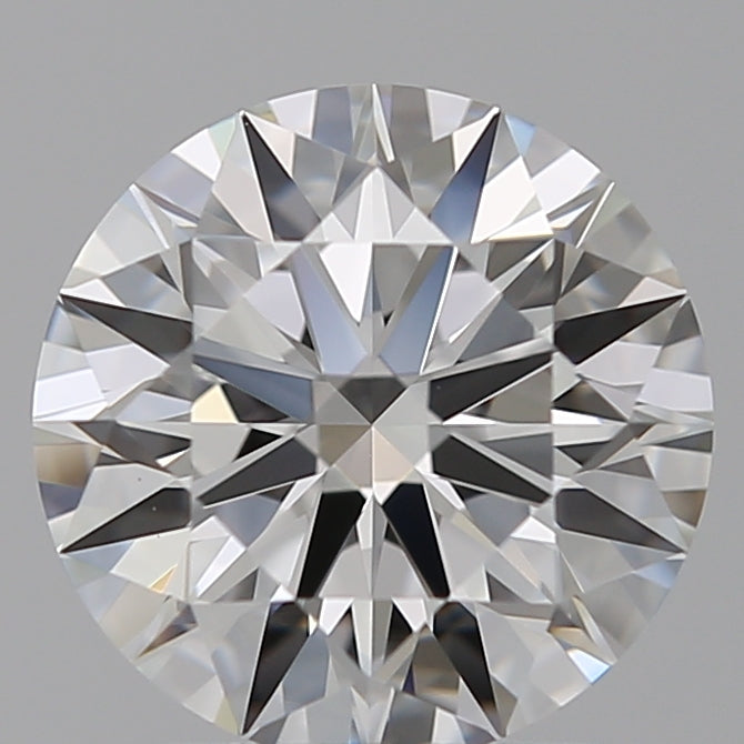 1.57 Carat Round Lab Diamond with  Cut Diamond in 14KT  view 1
