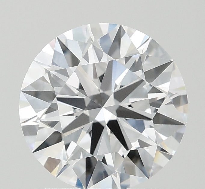 1.22 Carat Round Lab Diamond with  Cut Diamond in 14KT  view 1
