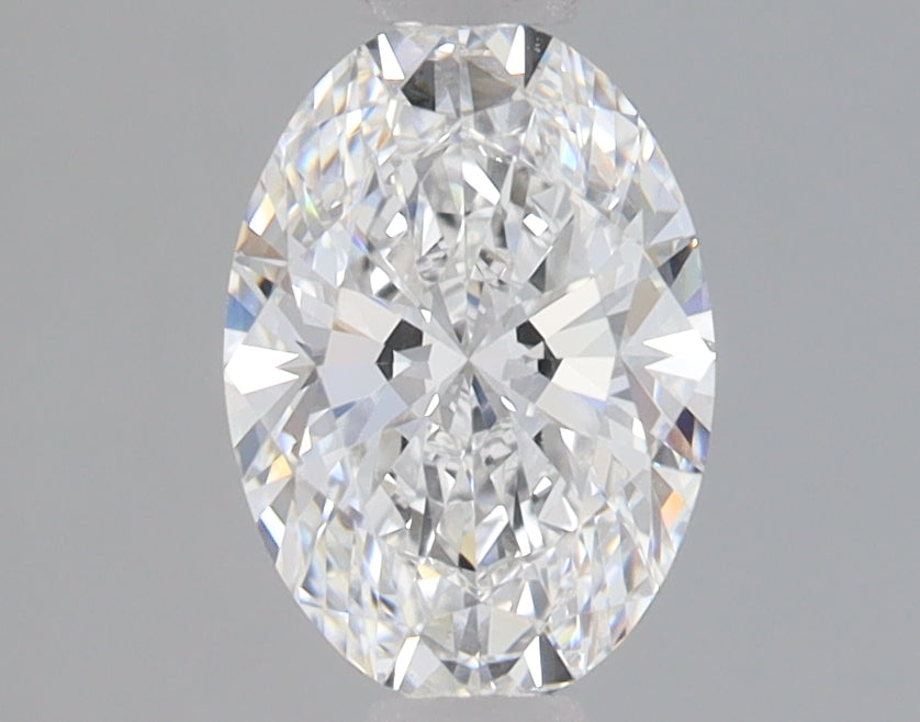1.13 Carat Oval Lab Diamond with  Cut Diamond in 14KT  view 1
