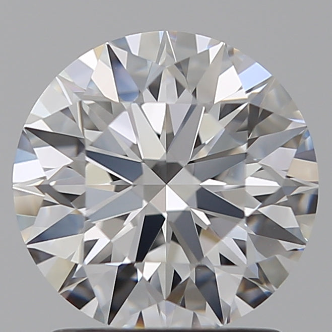 1.52 Carat Round Lab Diamond with  Cut Diamond in 14KT  view 1
