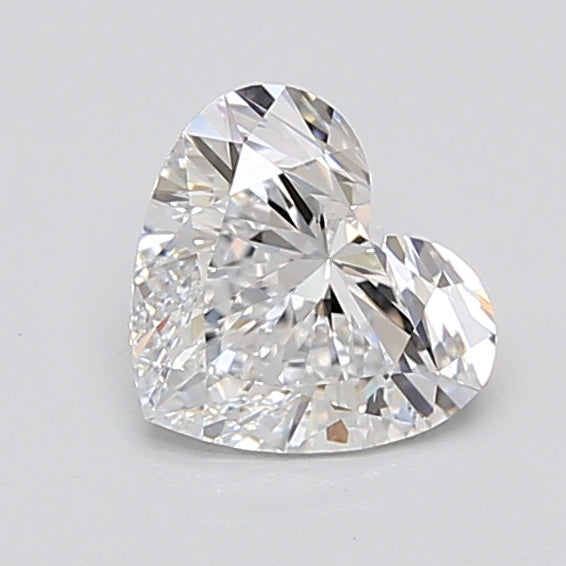 1.02 Carat Heart Lab Diamond with  Cut Diamond in 14KT  view 1
