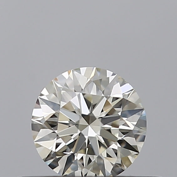 0.3 Carat Round Natural Diamond with  Cut Diamond in 14KT  view 1
