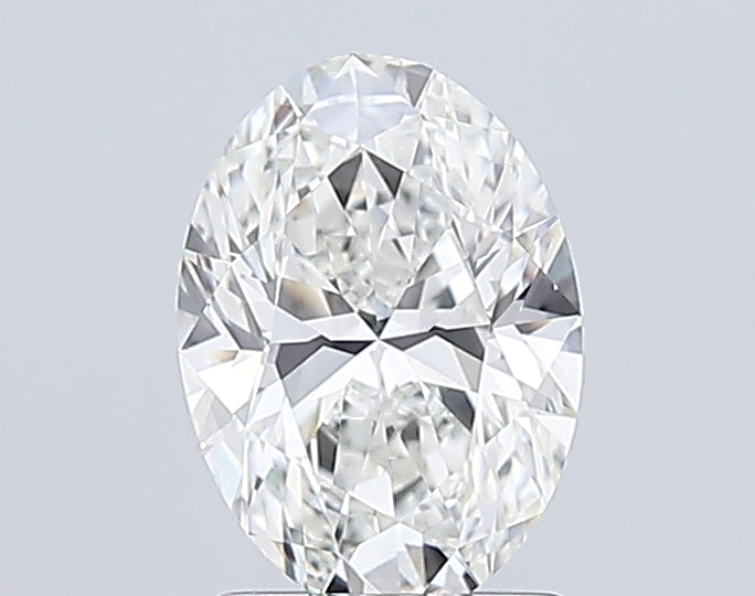 1.8 Carat Oval Lab Diamond with  Cut Diamond in 14KT  view 1
