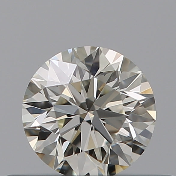 0.3 Carat Round Natural Diamond with  Cut Diamond in 14KT  view 1
