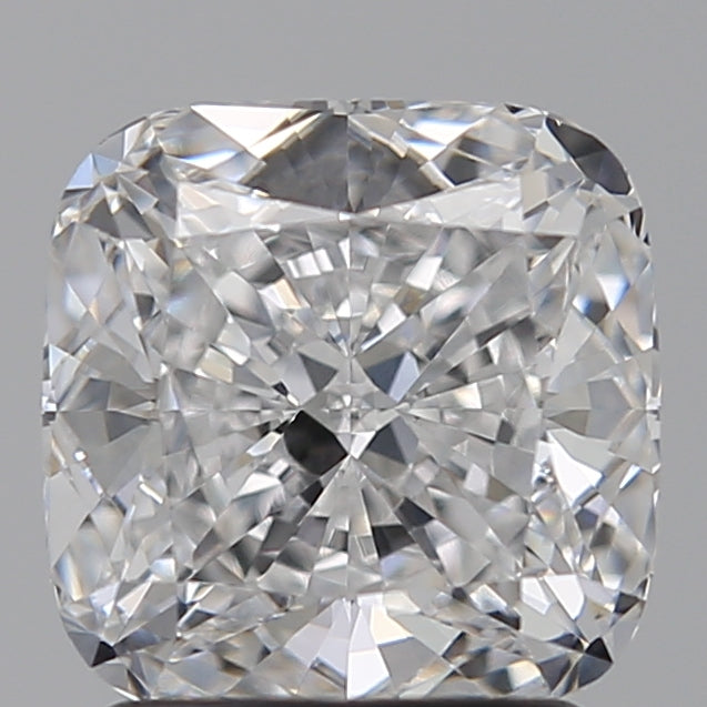 2.0 Carat Cushion Lab Diamond with  Cut Diamond in 14KT  view 1

