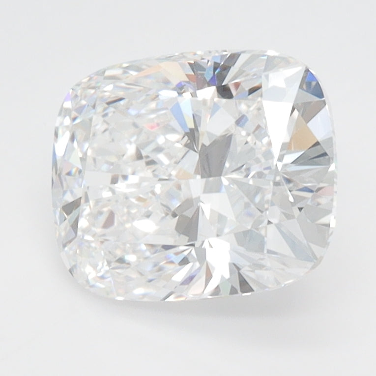 2.02 Carat Cushion Lab Diamond with  Cut Diamond in 14KT  view 1
