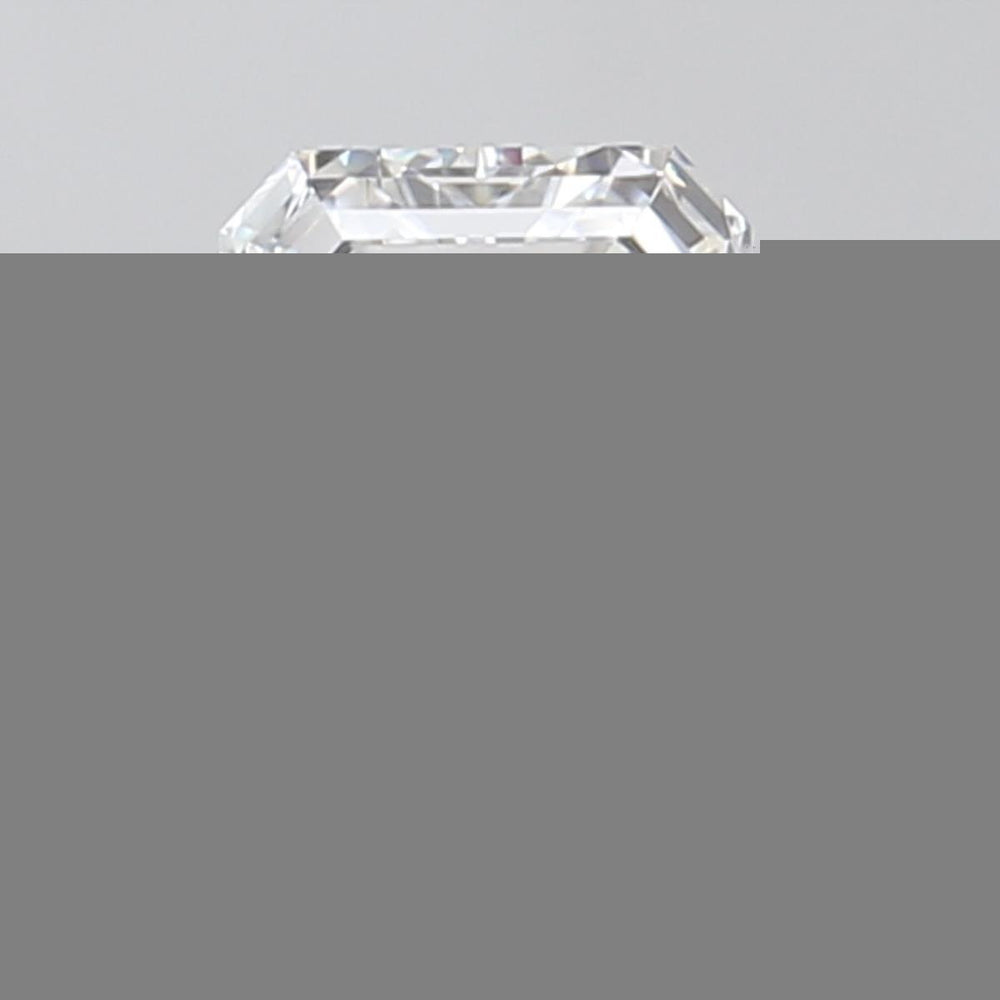 2.32 Carat Emerald Lab Diamond with  Cut Diamond in 14KT  view 1

