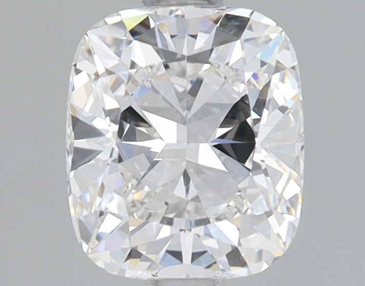 1.5 Carat Cushion Lab Diamond with  Cut Diamond in 14KT  view 1
