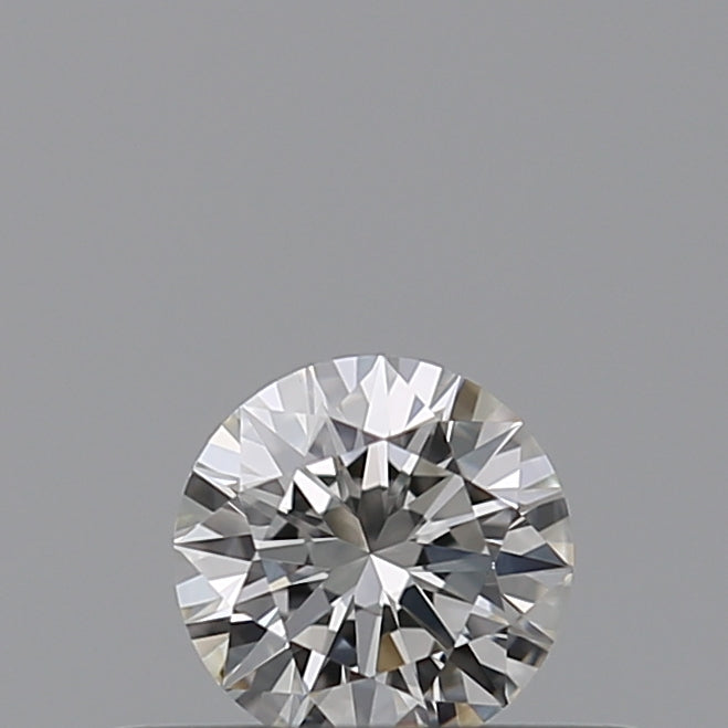 0.26 Carat Round Natural Diamond with  Cut Diamond in 14KT  view 1
