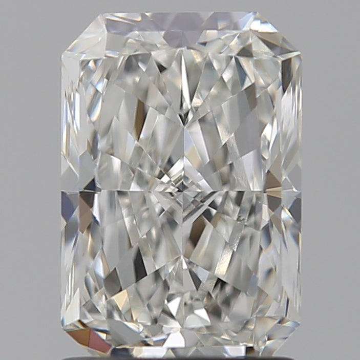 1.5 Carat Radiant Lab Diamond with  Cut Diamond in 14KT  view 1
