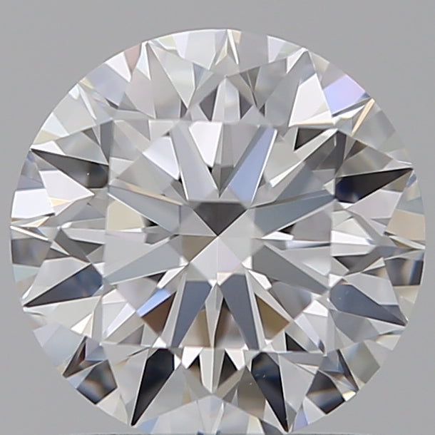 1.28 Carat Round Lab Diamond with  Cut Diamond in 14KT  view 1

