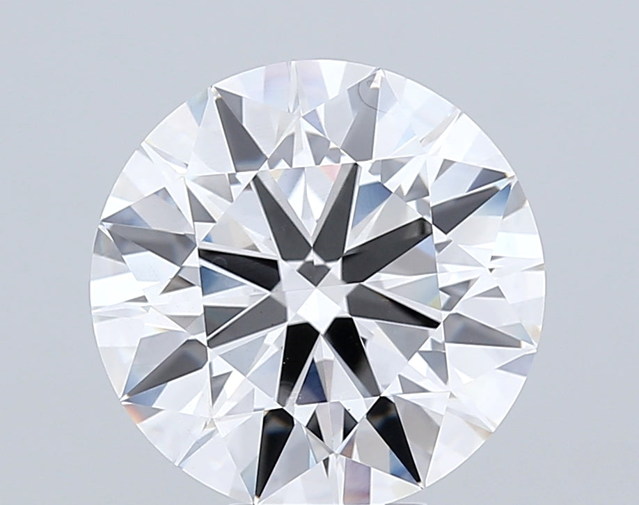 8.34 Carat Round Lab Diamond with  Cut Diamond in 14KT  view 1
