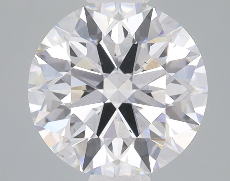2.01 Carat Round Lab Diamond with  Cut Diamond in 14KT  view 1
