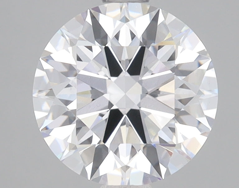 2.09 Carat Round Lab Diamond with  Cut Diamond in 14KT  view 1
