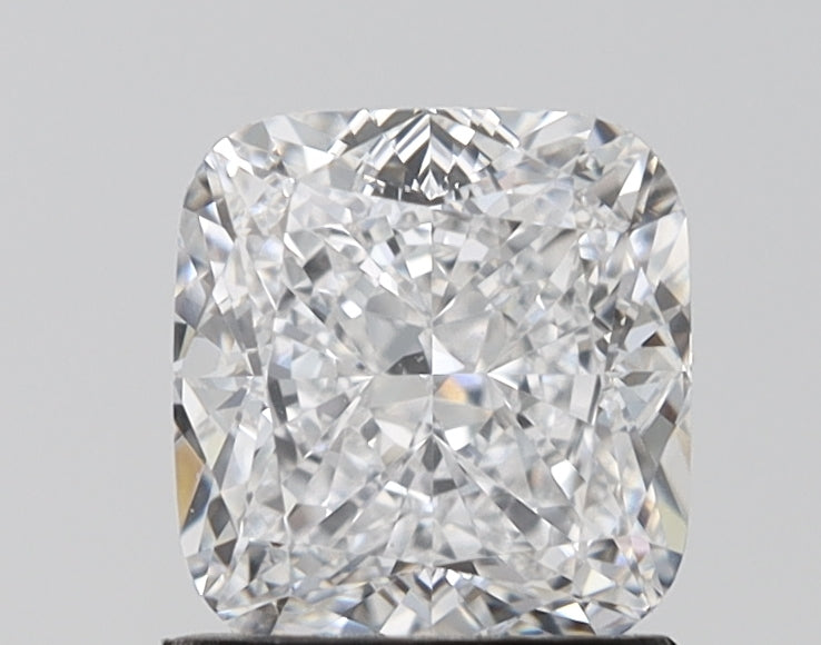 2.02 Carat Cushion Lab Diamond with  Cut Diamond in 14KT  view 1
