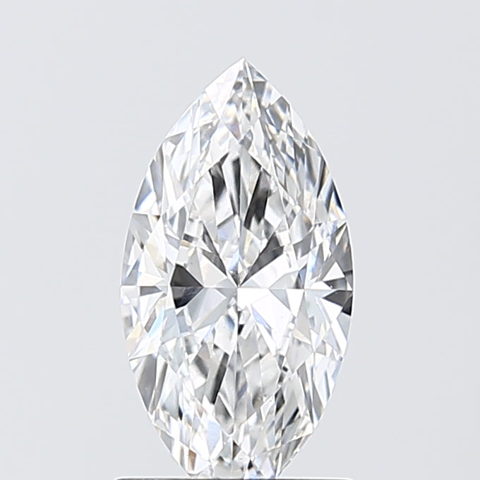 1.18 Carat Marquise Lab Diamond with  Cut Diamond in 14KT  view 1
