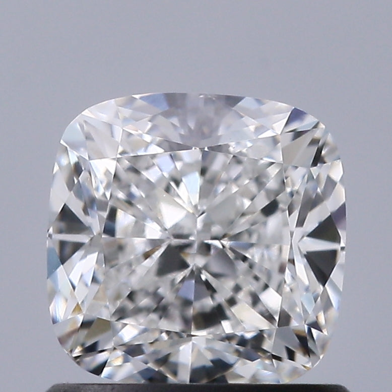 1.12 Carat Cushion Natural Diamond with  Cut Diamond in 14KT  view 1
