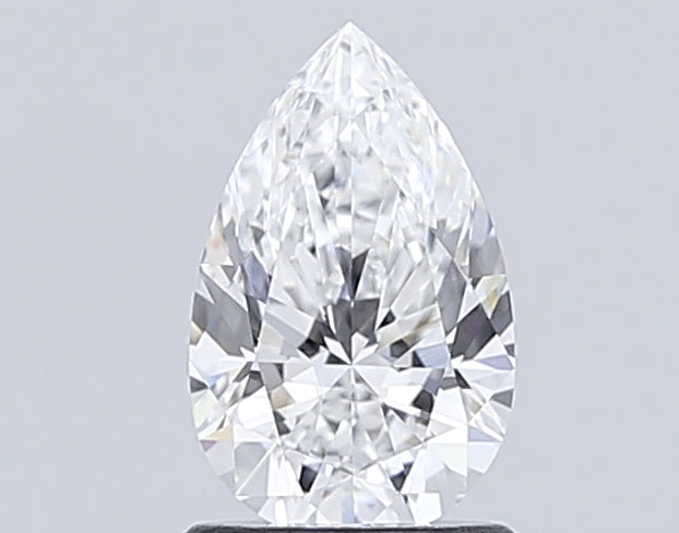1.06 Carat Pear Lab Diamond with  Cut Diamond in 14KT  view 1
