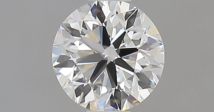 0.5 Carat Round Natural Diamond & 0.5 Carat Round Natural Diamond with  Cut Diamond in 14KT  view 1
