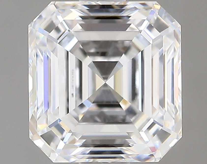 1.52 Carat Emerald Lab Diamond with  Cut Diamond in 14KT  view 1
