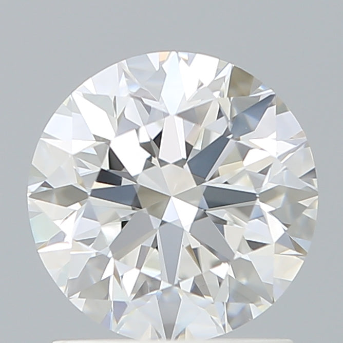 1.43 Carat Round Lab Diamond with  Cut Diamond in 14KT  view 1
