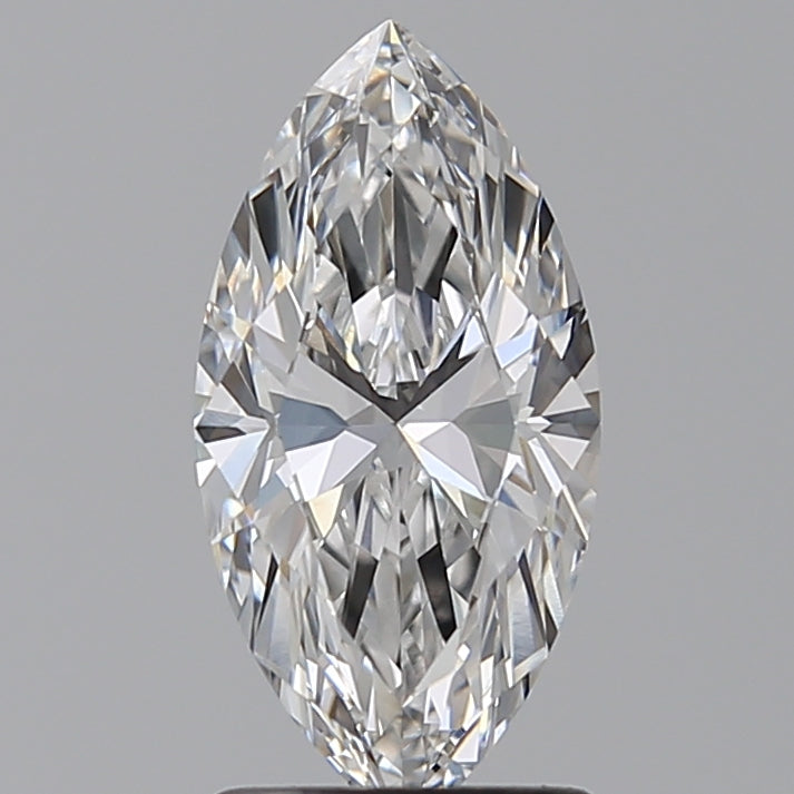 1.5 Carat Marquise Lab Diamond with  Cut Diamond in 14KT  view 1
