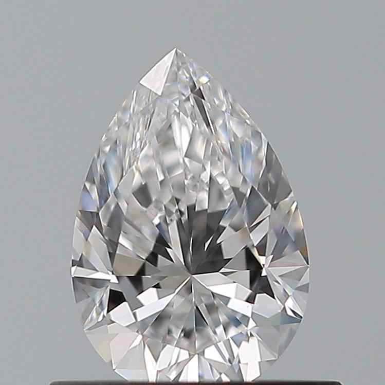 0.5 Carat Pear Natural Diamond with  Cut Diamond in 14KT  view 1
