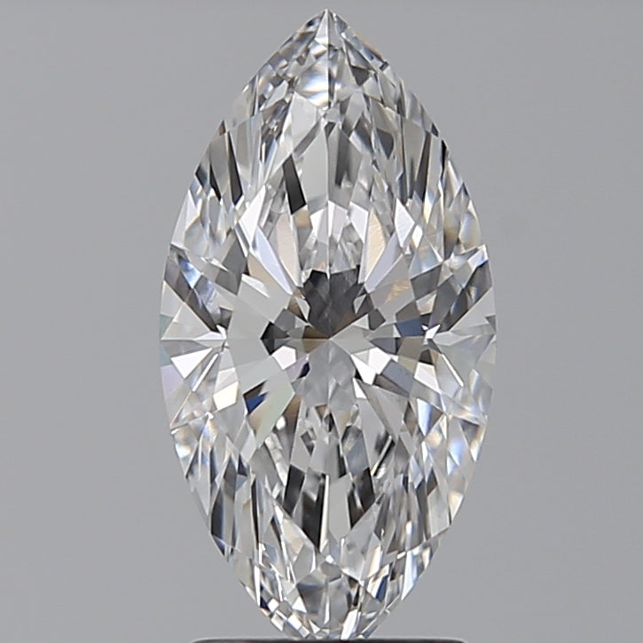 2.08 Carat Marquise Lab Diamond with  Cut Diamond in 14KT  view 1
