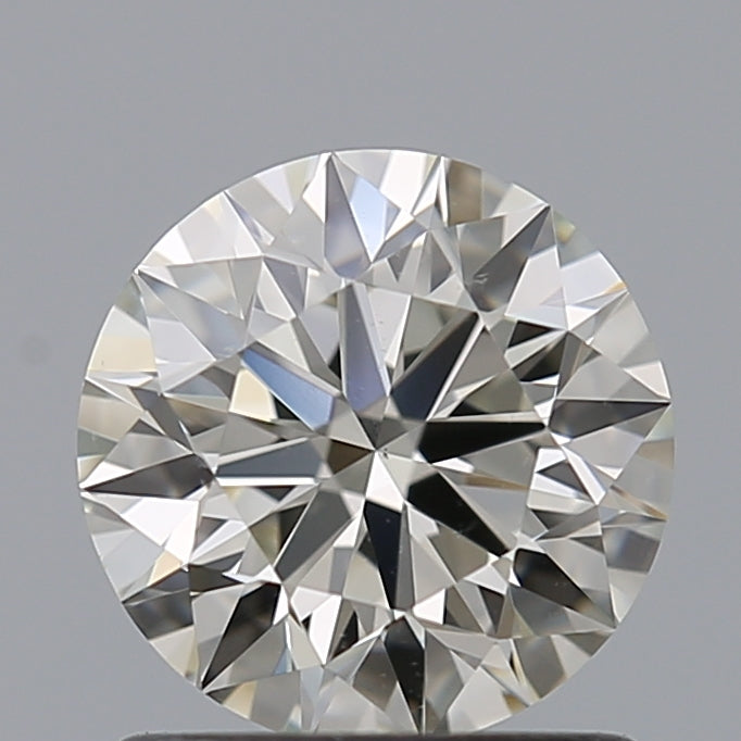 0.96 Carat Round Natural Diamond with  Cut Diamond in 14KT  view 1
