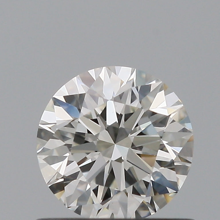0.6 Carat Round Natural Diamond with  Cut Diamond in 14KT  view 1
