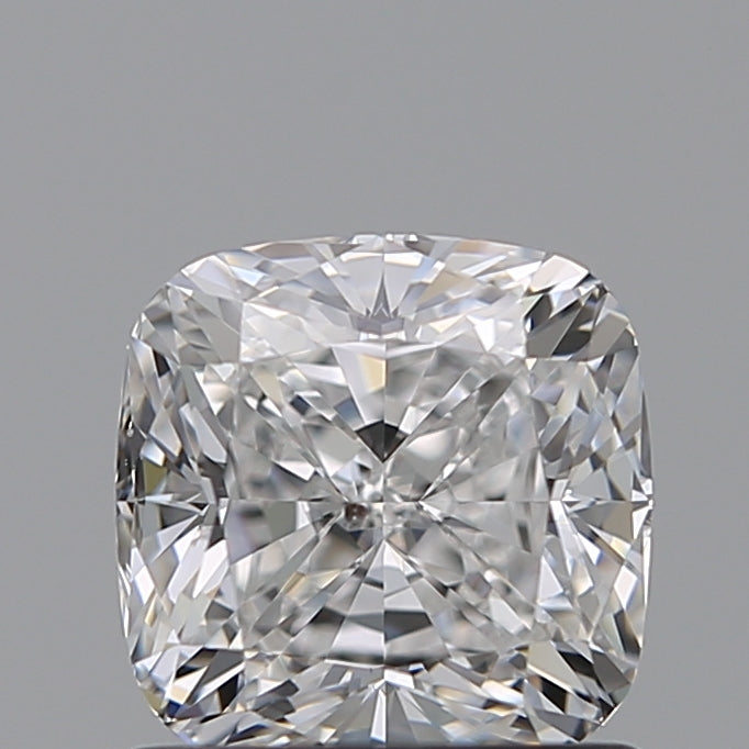 1.03 Carat Cushion Natural Diamond with  Cut Diamond in 14KT  view 1
