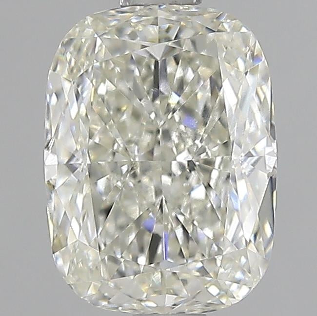 2.01 Carat Cushion Lab Diamond with  Cut Diamond in 14KT  view 1
