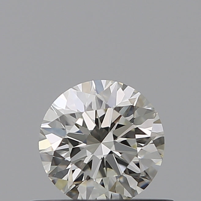0.42 Carat Round Natural Diamond with  Cut Diamond in 14KT  view 1
