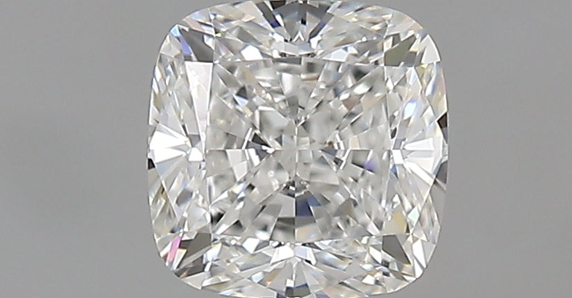 1.0 Carat Cushion Natural Diamond with  Cut Diamond in 14KT  view 1
