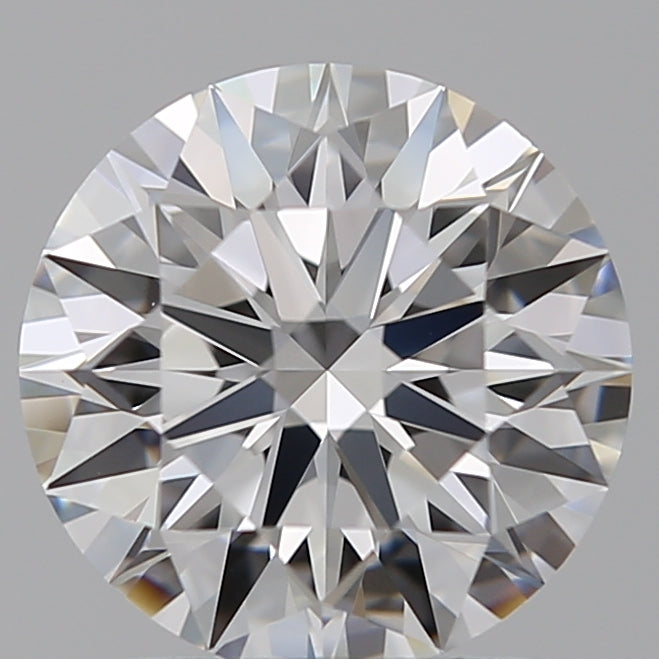 1.58 Carat Round Lab Diamond with  Cut Diamond in 14KT  view 1
