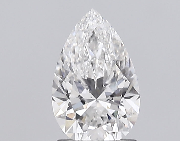 1.55 Carat Pear Lab Diamond with  Cut Diamond in 14KT  view 1
