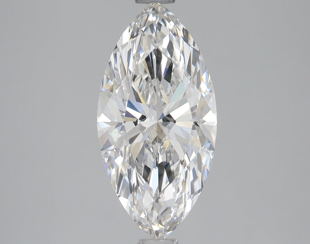 2.04 Carat Marquise Lab Diamond with  Cut Diamond in 14KT  view 1
