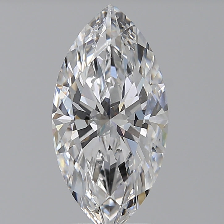 2.09 Carat Marquise Lab Diamond with  Cut Diamond in 14KT  view 1
