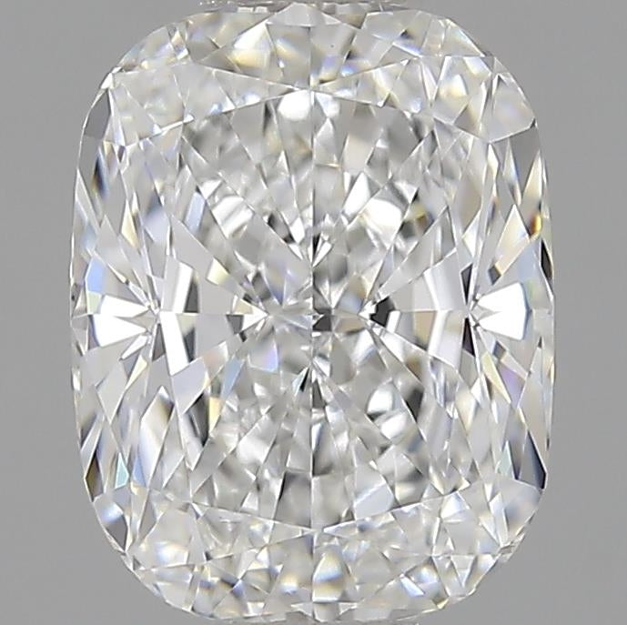 2.01 Carat Cushion Lab Diamond with  Cut Diamond in 14KT  view 1
