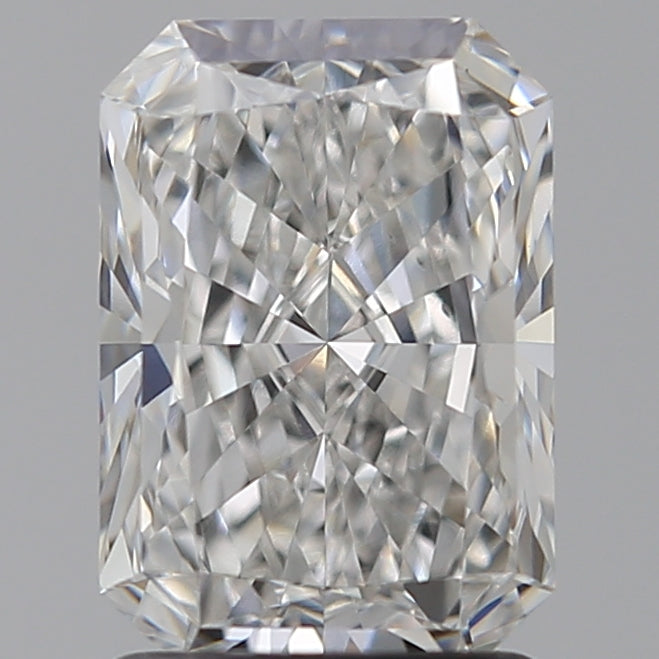 1.79 Carat Radiant Lab Diamond with  Cut Diamond in 14KT  view 1
