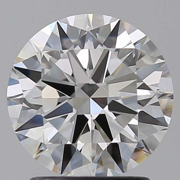 1.75 Carat Round Lab Diamond with  Cut Diamond in 14KT  view 1
