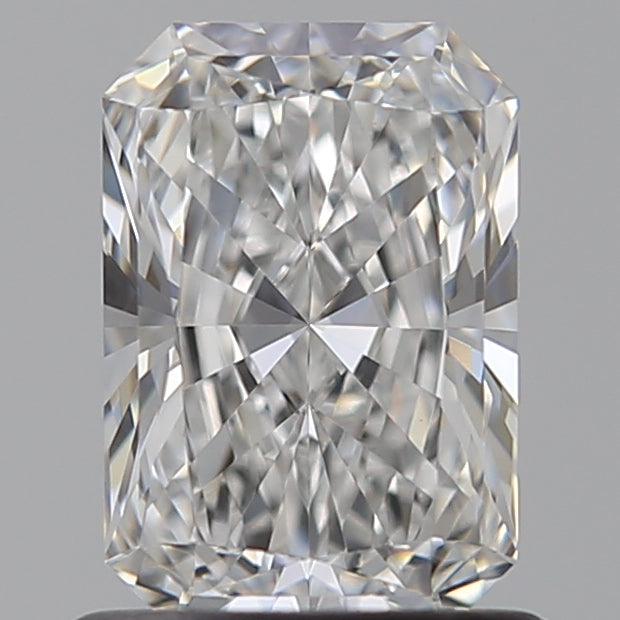 1.01 Carat Radiant Lab Diamond with  Cut Diamond in 14KT  view 1

