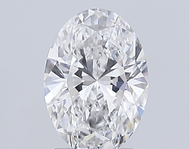 2.0 Carat Oval Lab Diamond with  Cut Diamond in 14KT  view 1
