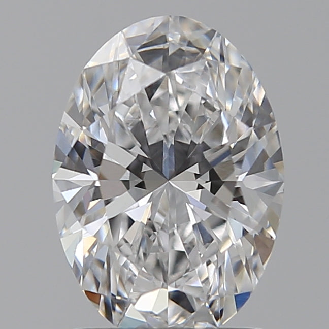 1.52 Carat Oval Lab Diamond with  Cut Diamond in 14KT  view 1
