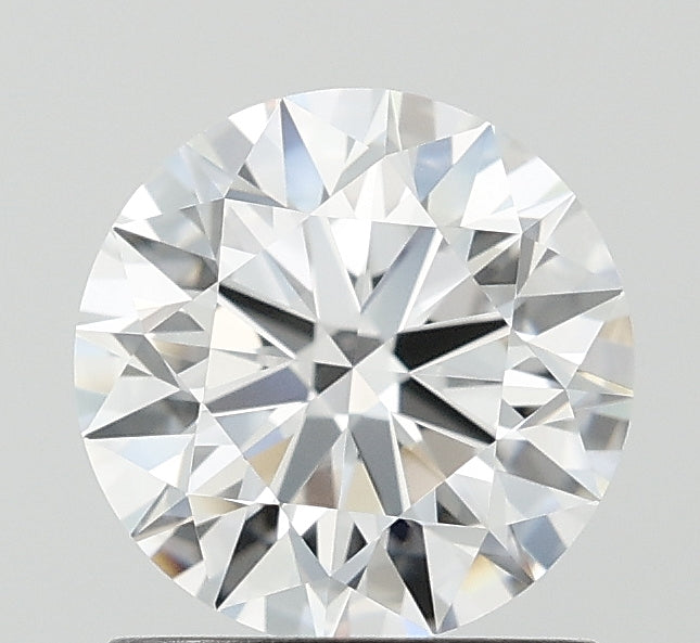 1.16 Carat Round Lab Diamond with  Cut Diamond in 14KT  view 1
