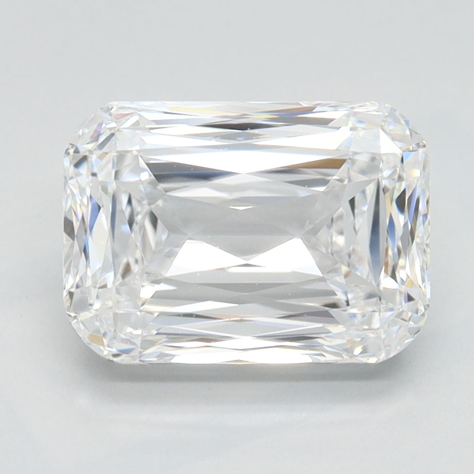 2.46 Carat Cushion Lab Diamond with  Cut Diamond in 14KT  view 1
