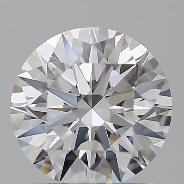 1.16 Carat Round Lab Diamond with  Cut Diamond in 14KT  view 1
